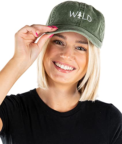 Dad Hat Unconstructed Low Profile Baseball Cap - Wild, Sage #TOP5