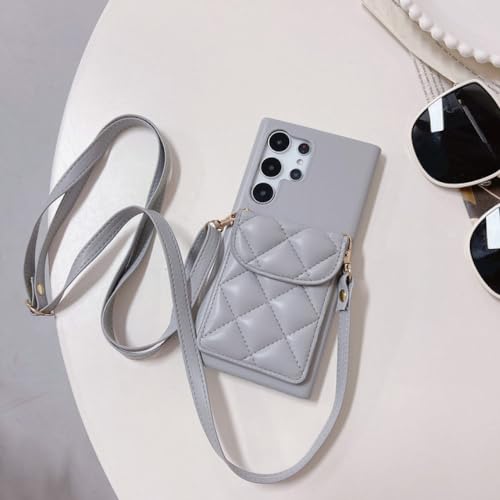 Coque lanière Samsung Galaxy A53 gris idéale pour voyage et balades