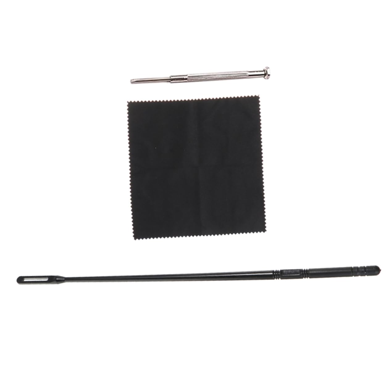 Toddmomy 1 Set Clarinet and Saxophone Cleaning Kit Includes Cleaning Cloth Rod and Screwdriver for Efficient Maintenance of Wind Instruments