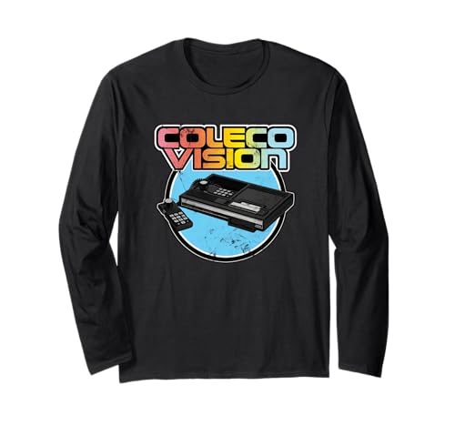 Colecovision Retro Vintage Video Game - Colecovision Jeu vidéo rétro vintage Manche Longue