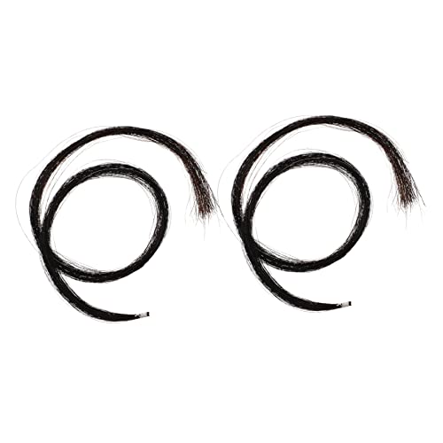 CORHAD Hanks Violin Hair for Repairing Violins Durable String Instrument Supplies Easy Replacement for Novice Violinists Excellent Gripping Qualities
