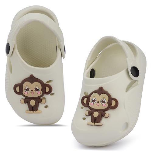 Image of GLJ Little AngelToddler Clogs Slippers, 12 Months to 3 Years, Baby Boy, Waterproof, Lightweight, Cute Cartoon Penguin Design