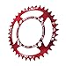 ZIQIDONGLAI Corone per Bici Catena in Catena per Bicicletta per Denti positiva e negativa Cava da Mountain Bike 96BCD 32T 34T 36T 38T Parti della Bicicletta BMX MTB. Bicicletta