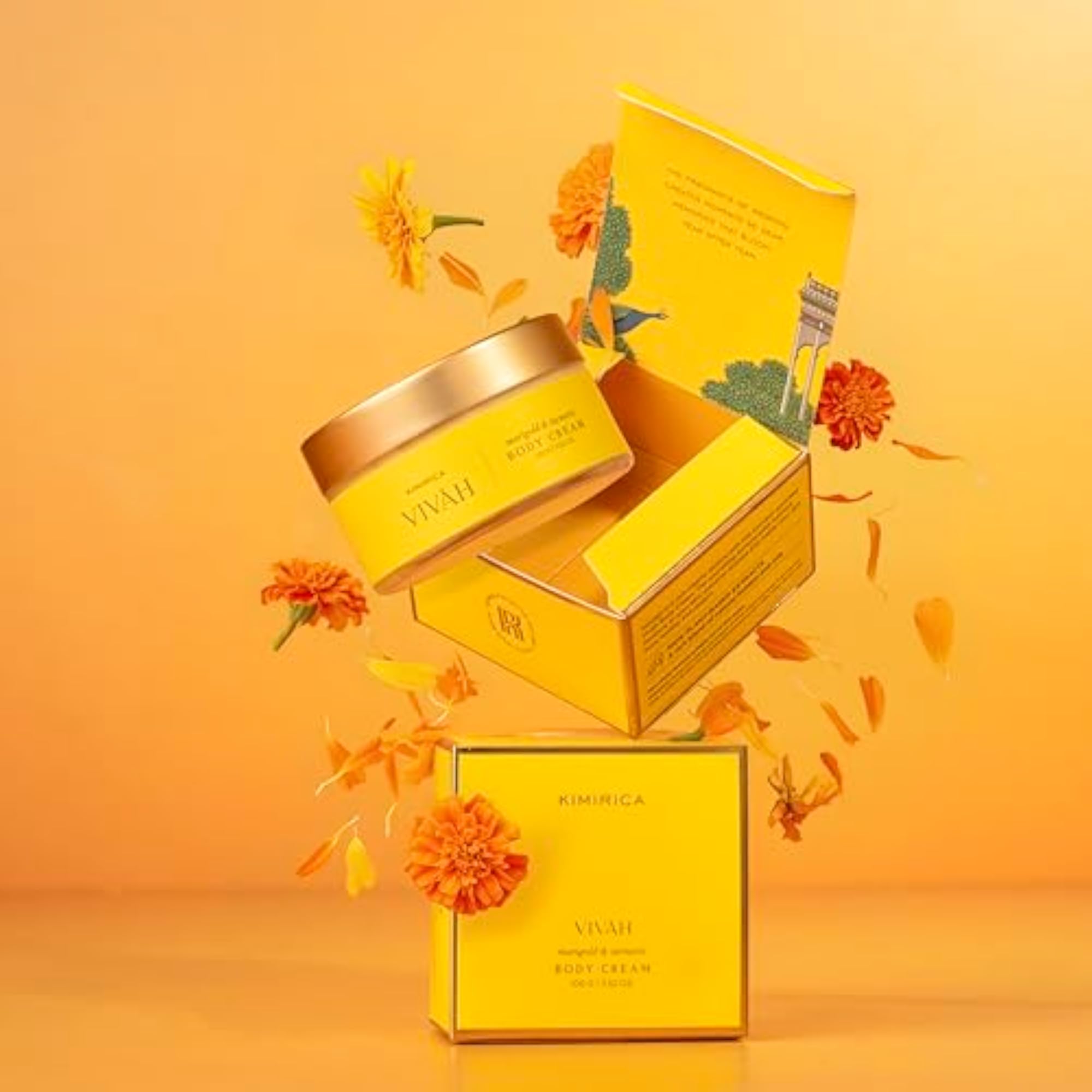 Turmeric Body Cream Jar, 100gm