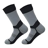 NVOQILIN 1 par de calcetines impermeables unisex, para hombres y mujeres