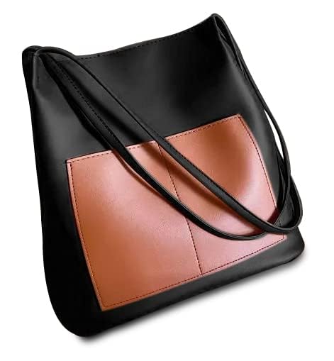 Womens Tote Bag For Office And Daily Use/Tote Bag Handbag Office Ladies Bag For Daily Use Ladies Purse Handbag (Black) (BLACK) (B0D8FT5X1X) Amazon Price History, Amazon Price Tracker