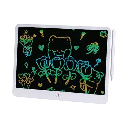 Mimoqk LCD Writing Tablet, Erasable Doodle Board, Colorful Drawing Pad, Ultra-Thin Portable Design,...