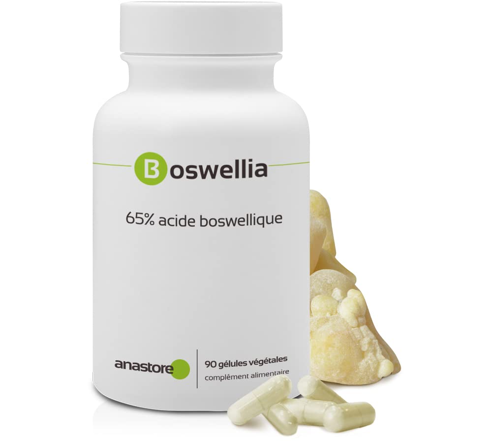 BOSWELLIA SERRATA* 370 mg / 90 gélules * Titré à 65% en acide boswellique * 100% naturel