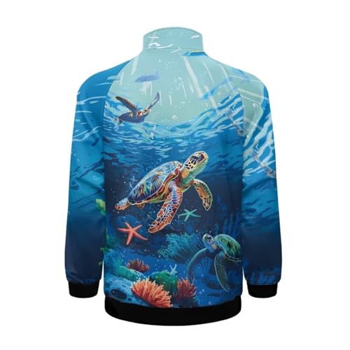 Image of Men's Lightweight Jackets Casual Full Zip Fleece Jacket Men Coats Fashion Long Sleeve Sweatshirt