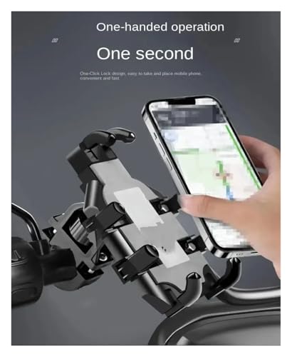 Support téléphone pour vélo électrique et moto idéal pour la navigation GPS