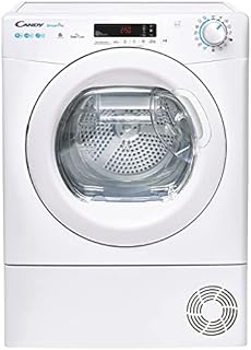 Candy Smart Pro CSOEH9A2DE80 Freestanding Heat Pump Tumble Dryer, Sensor Dry, Max energy saving, 9 kg Load, WIFI Connectivity, White