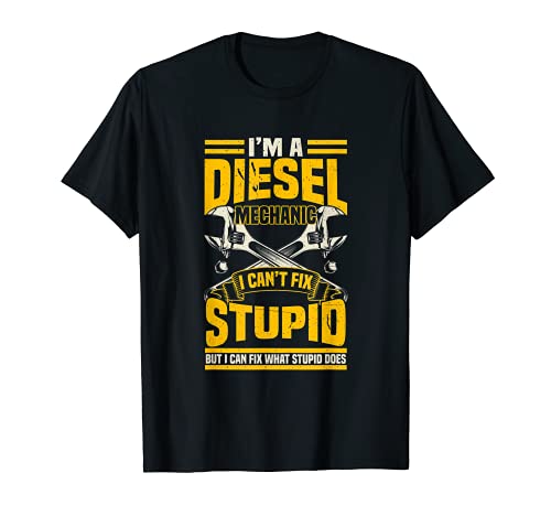 Funny Mens Trucker Auto Mechanic Camiseta
