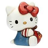 Prodotto decorativo THUN ® - Hello Kitty Maxi con Mela - Ceramica - h 30 cm