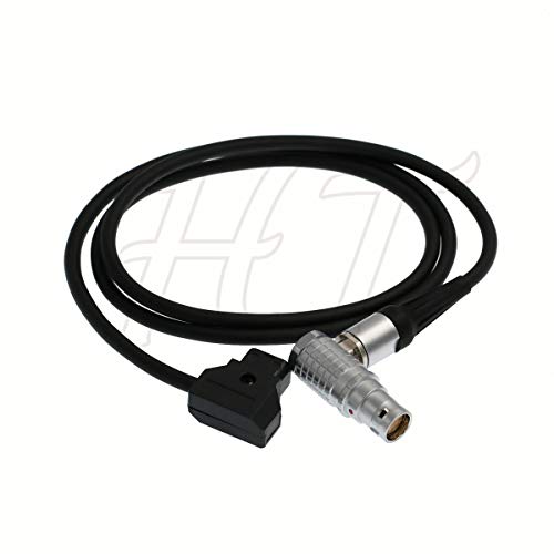 Cable Amira Alexa Mini LF D-tap a ángulo recto de 8 pines elástico para alimentación de cámara 1m 2