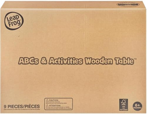 LeapFrog ABCs and Activities Wooden Table (Frustration Free Packaging) by LeapFrog - Image 5