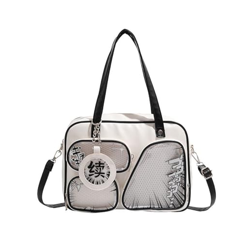 Ita Bag Pin Display Shoulder Bag for Women Japanese Crossbody y2k Handbag with Pendant