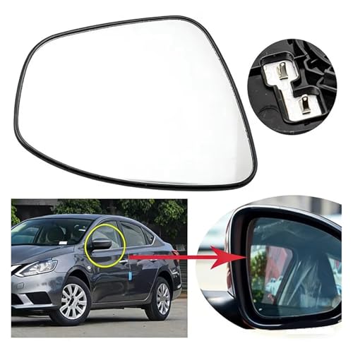 Verre rétroviseur Nissan Sylphy cassé ? Solution chauffante droite
