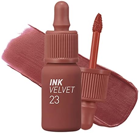 Peripera Ink the Velvet Lip Tint, Liquid Lip (0.14 fl oz, 023 NUTTY NUDE)