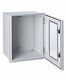 Cahors pol504020pt Surround-Polyester Tür transparent, RAL 7035, IP66