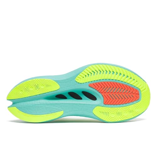 Saucony Women's Endorphin Pro 5 Sneaker, White/Splash, 5 by Saucony - Image 6