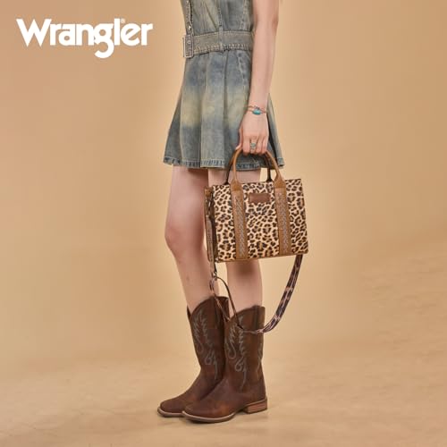 Image of Wrangler Purse for Women Medium Tote Bag Handbags Top-Handle | Purse