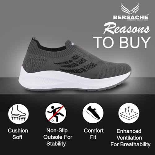 Image of BERSACHE Premium Sports,Walking,Gym,Cricket, Trending Running Shoes for Men's