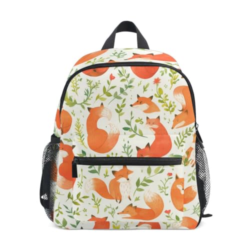 Sac à dos tout-petits renard mini sac à bandoulière enfant sifflet voyage 1-6 ans