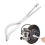 ↨【Uso extensivo】La herramienta de resorte de freno es adecuada para una amplia gama de aplicaciones, se utiliza para quitar e instalar el resorte de retorno en el freno (resorte de retorno en su lugar) para extender la vida útil