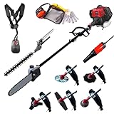 Synergy Multifunción Desbrozadora 8 en 1 con Accesorio (multifuncion 8 en 1, Soplador, Motor 65cc)
