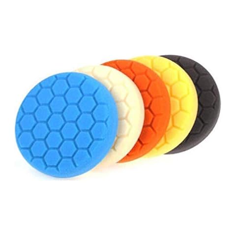 Wady 6inch 150 mm polishing pad-Kit for auto Polisher Pack of 5 Pieces Cover