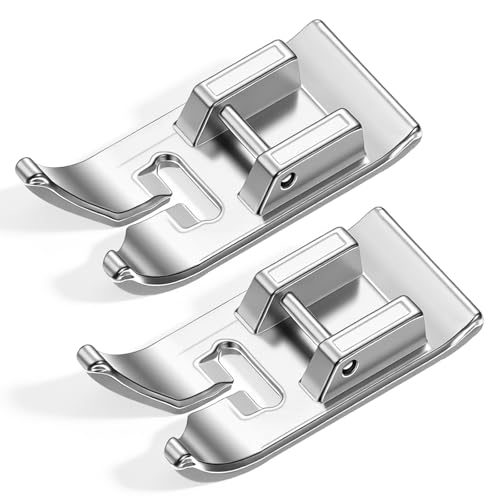 2 Pcs Sewing Machine Foot, Universal Presser Foot Zig Zag