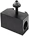 Dorian Tool QITPN-5 Chromium Molybdenum Alloy Steel Quick Change Morse Taper Toolholder for QITP50N Quadra Indexing Quick Change Tool Post, MT5, 3-1/2" Height