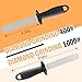 ETCYAOXIN 3-in-1 Farrier Hoof Knife with Built-in Sharpenerener & Horseshoe Brush–High Carbon Steel Blade,Sharpener Hoof Knife,Hoof Knife Sharpenerener for Professional Trimming, Grooming & Hoof Care