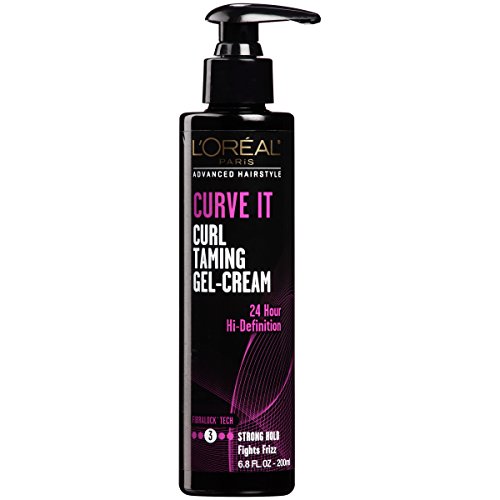 L'Oréal Paris Advanced Hairstyle CURVE IT Curl Taming Gel Cream, 6.8 fl. oz.