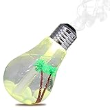 Humidifier, Ultrasonic Humidifier with Color Changing LED Lights, 400ml USB Portable Mist Air Humidifier For Your Home, Office, Bedroom, Baby Room