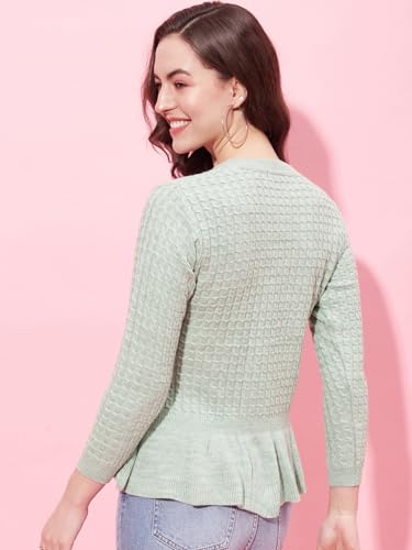Image of Modeve Round Neck Casual Women Sweater||Winterwear||