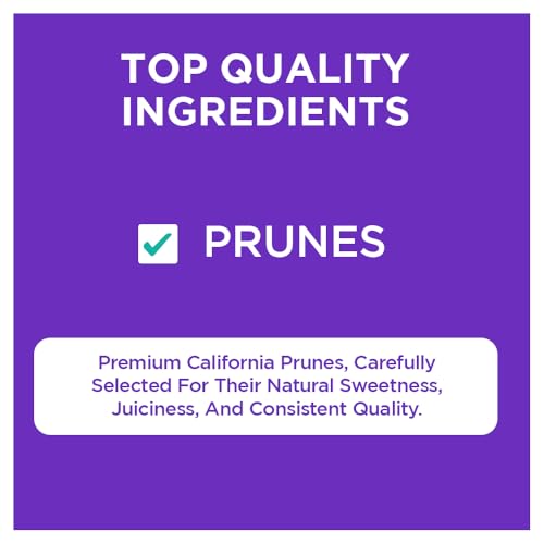 Image of Nutty Gritties California Pitted Prunes - Dried Fruit Plums | Resealable Pouch (Pack of 2-200GMS Each) - 400GMS