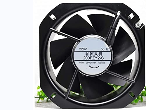 Ventilateur de refroidissement 225mm haute puissance 80W anti surchauffe 220V