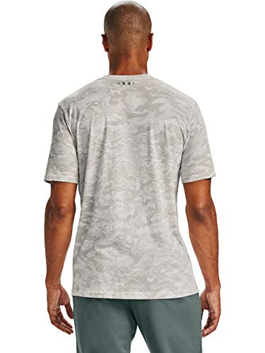 Image of Under Armour Men's ABC Camo Short-Sleeve T-Shirt | Super soft cotton /polyester mix. With camo pattern, crew neck and logo on the left chest.