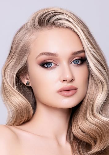 Tornito 15 Pairs Clip on Earrings 14K Gold Plated Chunky Flower Twist Knot Geometric Round Clip on Spring Hoops Earrings for Women Non-Pierced Fake Clip Earring Set Gold Silver Tone4