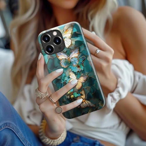 Goodon for iPhone 15 Pro Max Case, Cute Wildflower, MagSafe Compatible | Dual-Layer Hard Shell & Silicone, Wireless Charging, Slim Fit Phone Cover with Floral Designs for Women Girls - image 4