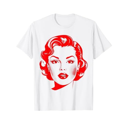 Pin Up chica Vintage Clásico Femenino Belleza Vieja Escuela Camiseta