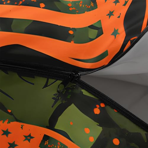 Image of QOOMO Ball Flower Camping Sleeping Bags,3 Season Warm & Cool Weather,Lightweight,Waterproof Sleeping Bags for Adults & Kids,Traveling,and Outdoors,Camping Gear Equipment