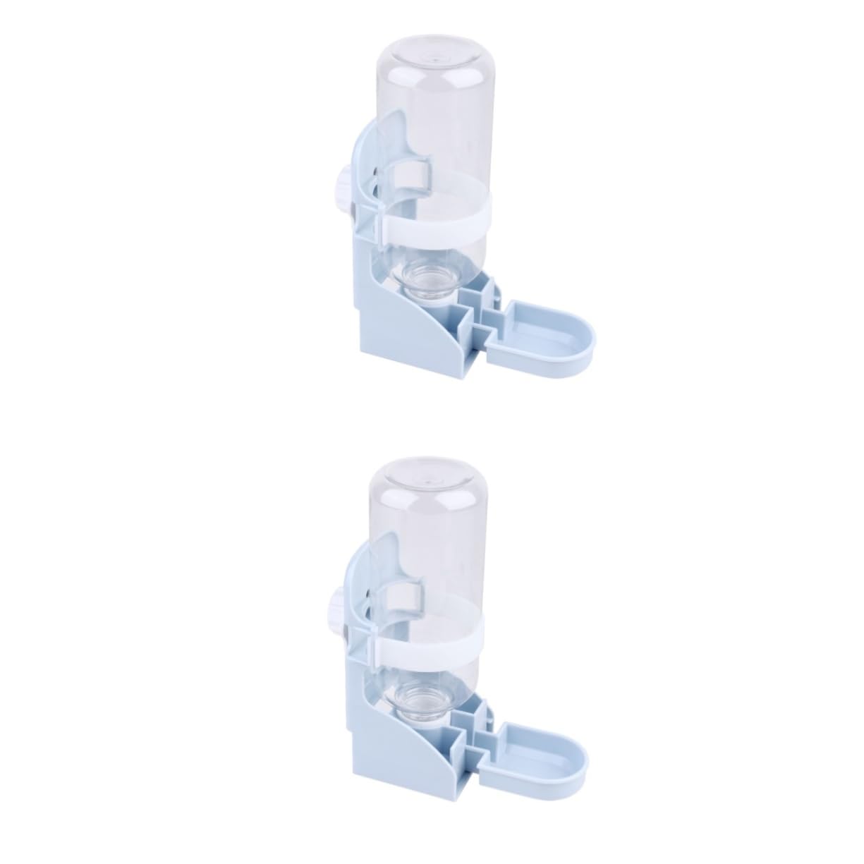 2 Piezas Bebedero Hamster bebederos para pajaros Bebedero para Animales de compañía Bebedero para hámster Conejos alimento dispensador de Agua tazón de Agua pava Botella de Agua
