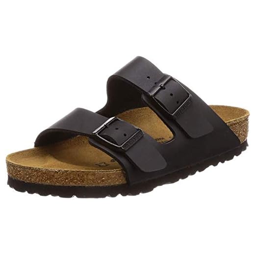 Birkenstock T nis unissex Arizona BS estreito, Preto, 11-11.5 Narrow
