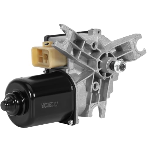 Image of ROADFAR Front Windshield Wiper Motor - 12V, 5 Pins, 1991-1999 for Chevrolet for C1500,1992-1999 for Chevrolet for C2500 Suburban,1991-2000 for Chevrolet for C3500-Replaces 15036007,601-101