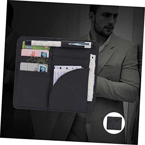 SUPVOX 2 Peças Suporte Dobrável Organizador De Bolso Bolsa De Armazenamento De Carro Pendurado Saco