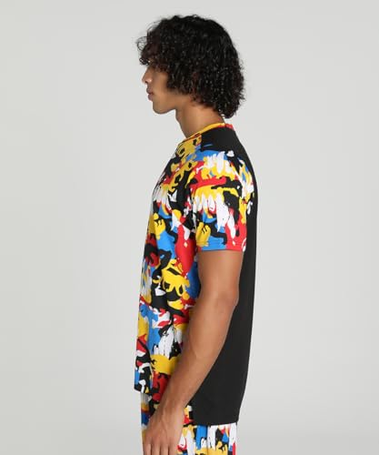 Puma Men's Cotton Regular Fit T-Shirt