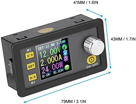 Power Module + Buck Converter Display Module Walfront Digital Programmable Converter LCD Display Constant Voltage Current Buck Converter(DPS5020)