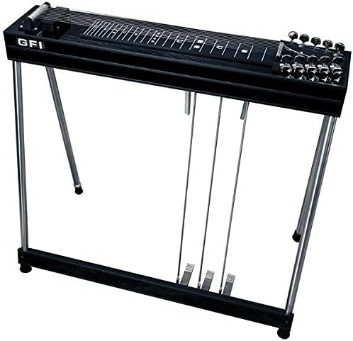 S-10 SM Pedal Steel Guitar with Hardshell Case (3 pedals, 2 knee levers)